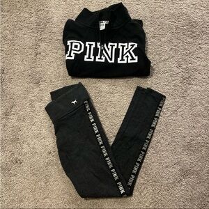 Victoria’s Secret PINK Hoodie and Legging Set